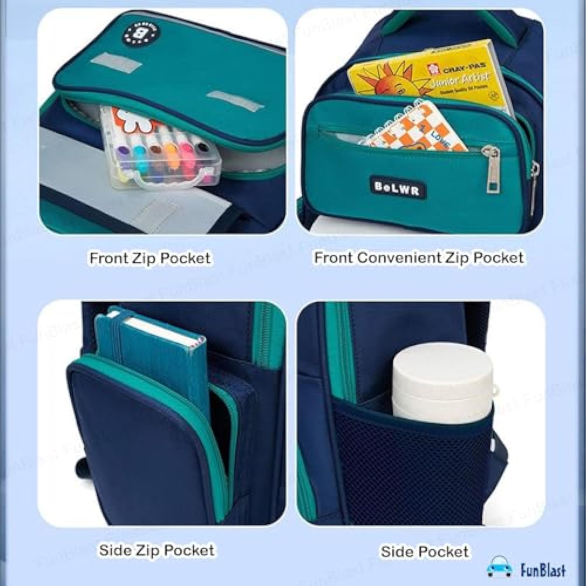 Casual Backpack for Children and Adults, Large Capacity